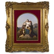 LOUIS XIV 18kt Museum Gold over Fine Pewter 8x8/7x7 frame by Elias